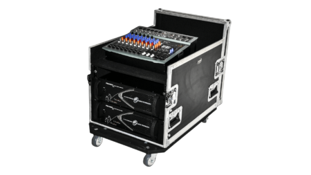 PRO ÁUDIO - amplificador rack 3 + mesa de som (1)